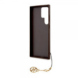 Guess Samsung Galaxy S24 Ultra Cover 4G Charm Brun