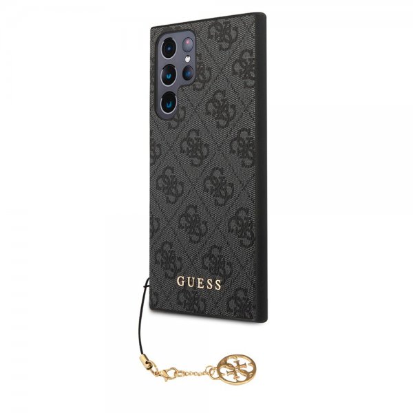 Guess Samsung Galaxy S24 Ultra Cover 4G Charm Grå
