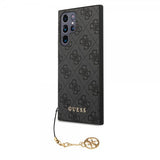 Guess Samsung Galaxy S24 Ultra Cover 4G Charm Grå