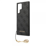 Guess Samsung Galaxy S24 Ultra Cover 4G Charm Grå