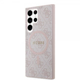 Guess Samsung Galaxy S24 Ultra Cover 4G Pattern MagSafe Rosa