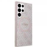 Guess Samsung Galaxy S24 Ultra Cover 4G Pattern MagSafe Rosa