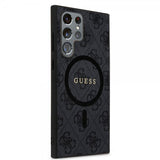 Guess Samsung Galaxy S24 Ultra Cover 4G Pattern MagSafe Sort