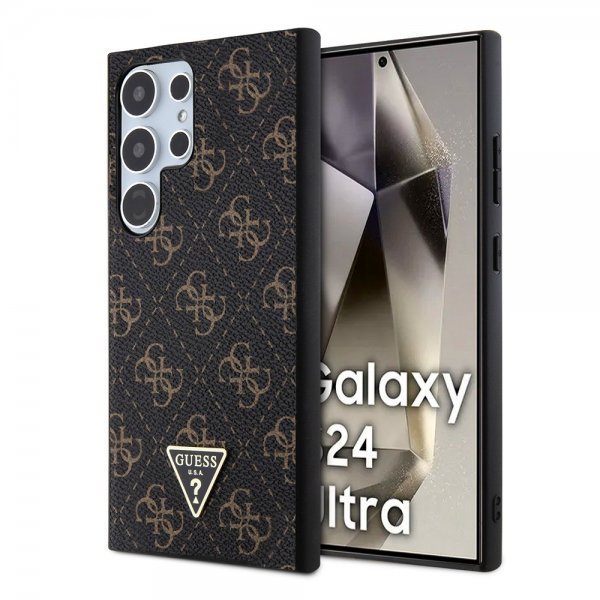 Guess Samsung Galaxy S24 Ultra Cover 4G Print Grained Sort