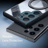 Dux Ducis Samsung Galaxy S24 Ultra Cover Aimo Series MagSafe Kickstand Sort