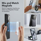 ESR Samsung Galaxy S24 Ultra Cover Boost Flickstand MagSafe Frostet Transparent