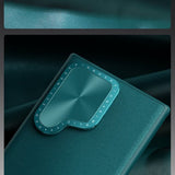 Nillkin Samsung Galaxy S24 Ultra Cover CamShield Prop Leather Blå