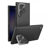 Nillkin Samsung Galaxy S24 Ultra Cover CamShield Prop Læder MagSafe Sort