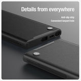 Nillkin Samsung Galaxy S24 Ultra Cover CamShield Prop Læder MagSafe Sort