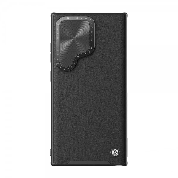 Nillkin Samsung Galaxy S24 Ultra Cover CamShield Prop Læder MagSafe Sort