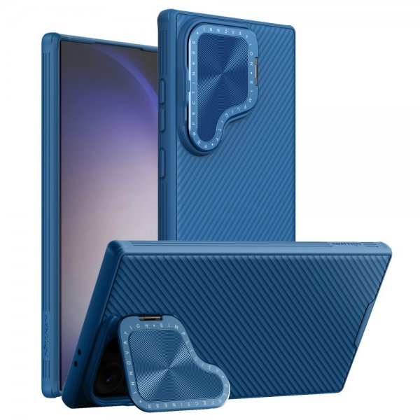Nillkin Samsung Galaxy S24 Ultra Cover CamShield Prop MagSafe Blå