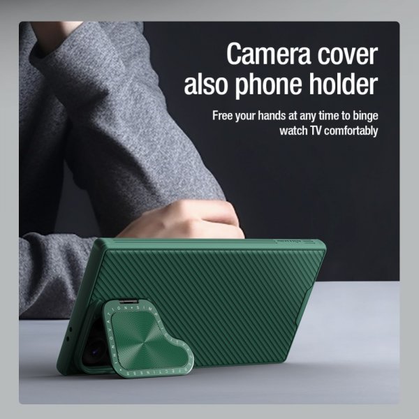 Nillkin Samsung Galaxy S24 Ultra Cover CamShield Prop MagSafe Blå