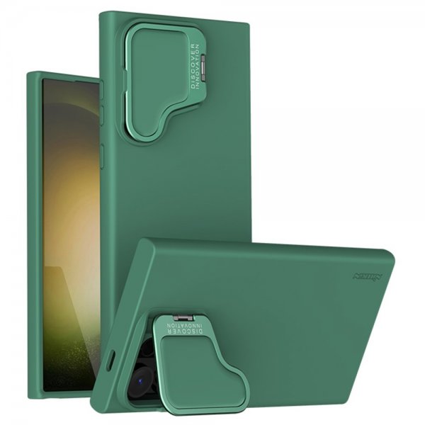Nillkin Samsung Galaxy S24 Ultra Cover CamShield Silky Prop Grøn