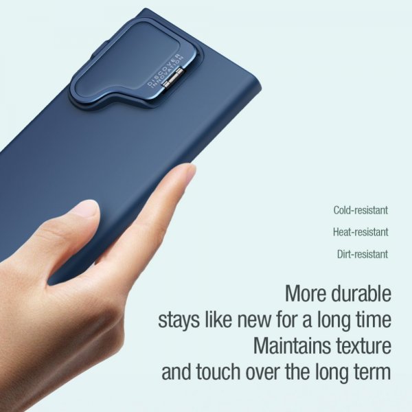 Nillkin Samsung Galaxy S24 Ultra Cover CamShield Silky Prop Grøn