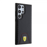 Ferrari Samsung Galaxy S24 Ultra Cover Carbon & Stripe Sort