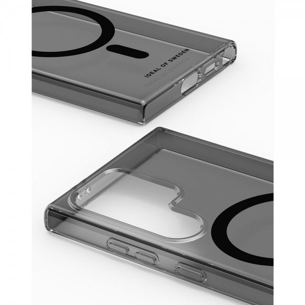 Ideal of Sweden Samsung Galaxy S24 Ultra Cover Clear Case MagSafe Tinted Black