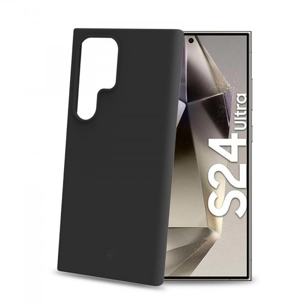 Celly Samsung Galaxy S24 Ultra Cover CROMO Sort