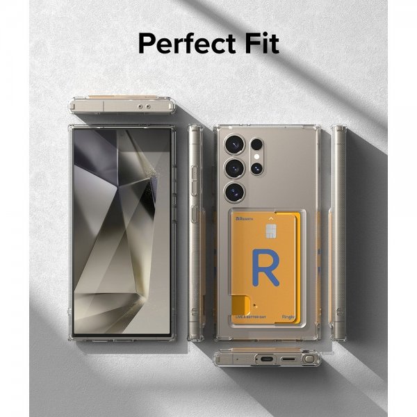 Ringke Samsung Galaxy S24 Ultra Cover Fusion Card Clear