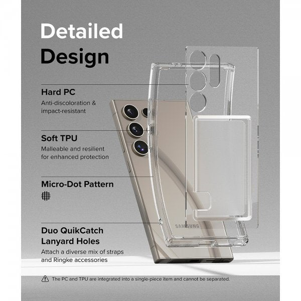 Ringke Samsung Galaxy S24 Ultra Cover Fusion Card Clear
