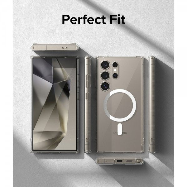 Ringke Samsung Galaxy S24 Ultra Cover Fusion Magnetic Clear