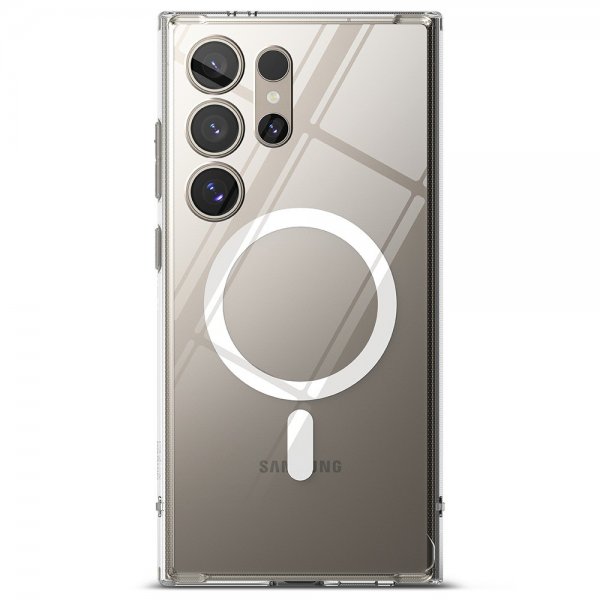 Ringke Samsung Galaxy S24 Ultra Cover Fusion Magnetic Clear
