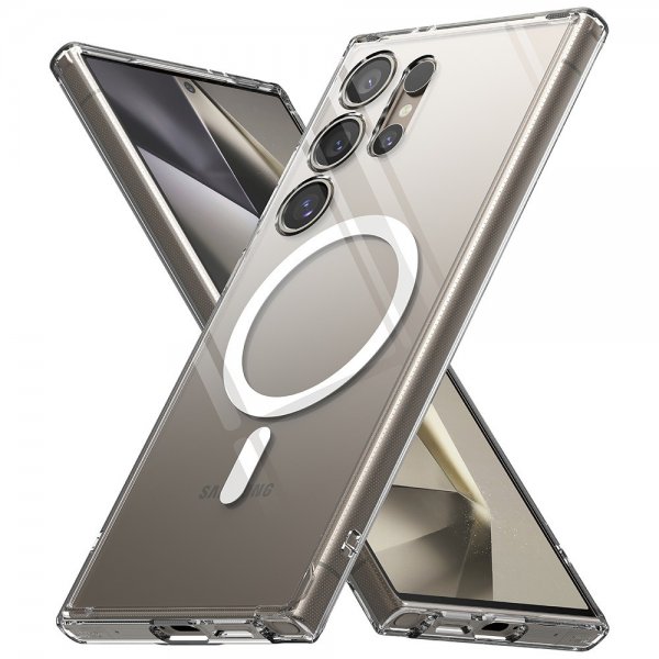 Ringke Samsung Galaxy S24 Ultra Cover Fusion Magnetic Clear