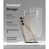 Ringke Samsung Galaxy S24 Ultra Cover Fusion Matte Clear