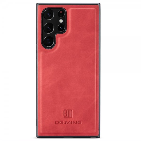 Dg.Ming Samsung Galaxy S24 Ultra Cover Kunstlæder Rød