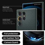Spigen Samsung Galaxy S24 Ultra Cover Liquid Air Abyss Green
