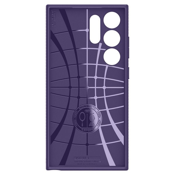 Spigen Samsung Galaxy S24 Ultra Cover Liquid Air Deep Purple