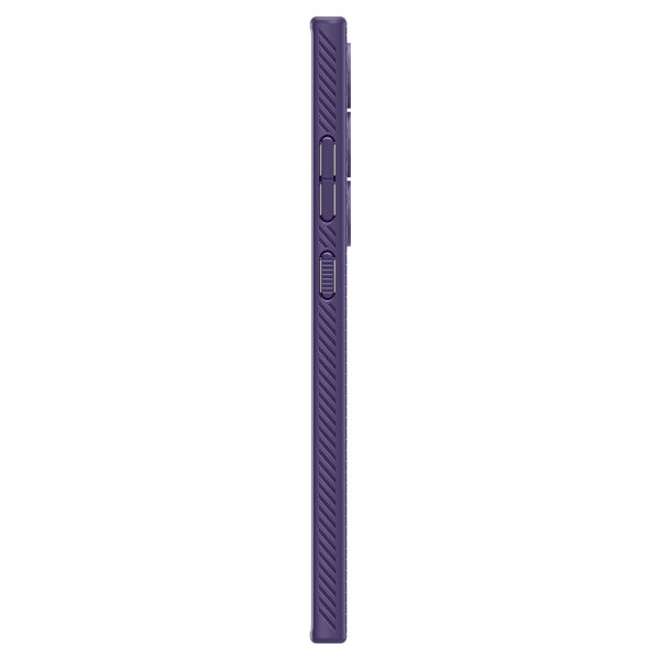 Spigen Samsung Galaxy S24 Ultra Cover Liquid Air Deep Purple