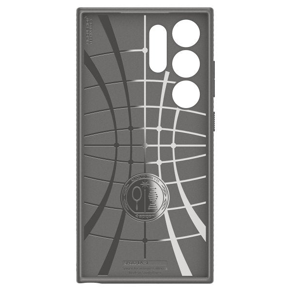 Spigen Samsung Galaxy S24 Ultra Cover Liquid Air Marble Grey