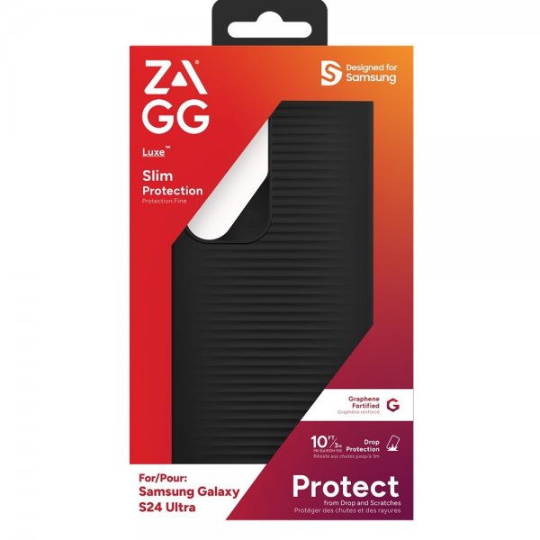 ZAGG Samsung Galaxy S24 Ultra Cover Luxe Sort