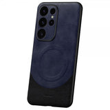 Sulada Samsung Galaxy S24 Ultra Cover Magnetic Series Blå
