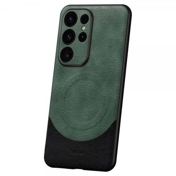 Sulada Samsung Galaxy S24 Ultra Cover Magnetic Series Grøn