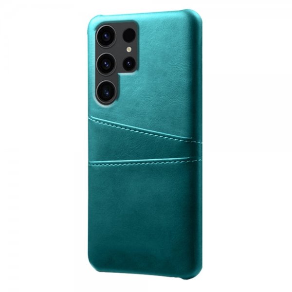 Samsung Galaxy S24 Ultra Cover med to Kortlommer Grøn