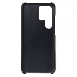 Samsung Galaxy S24 Ultra Cover med to Kortlommer Sort