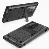 R-JUST Samsung Galaxy S24 Ultra Cover Metal Stødsikkert Sort