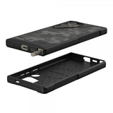 Urban Armor Gear (UAG) Samsung Galaxy S24 Ultra Cover Metropolis LT MagSafe Micro Hex Camo Graphite