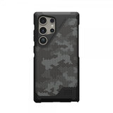 Urban Armor Gear (UAG) Samsung Galaxy S24 Ultra Cover Metropolis LT MagSafe Micro Hex Camo Graphite