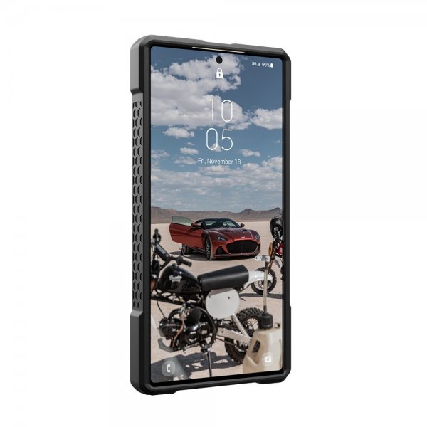 Urban Armor Gear (UAG) Samsung Galaxy S24 Ultra Cover Monarch Kevlar Sort