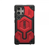 Urban Armor Gear (UAG) Samsung Galaxy S24 Ultra Cover Monarch Pro MagSafe Crimson