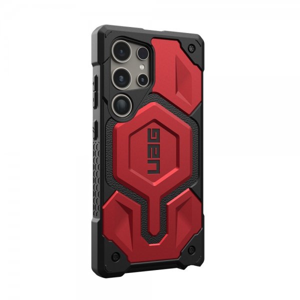 Urban Armor Gear (UAG) Samsung Galaxy S24 Ultra Cover Monarch Pro MagSafe Crimson