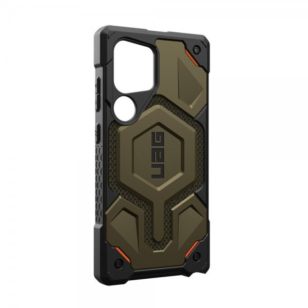 Urban Armor Gear (UAG) Samsung Galaxy S24 Ultra Cover Monarch Pro MagSafe Element Green