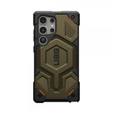 Urban Armor Gear (UAG) Samsung Galaxy S24 Ultra Cover Monarch Pro MagSafe Element Green