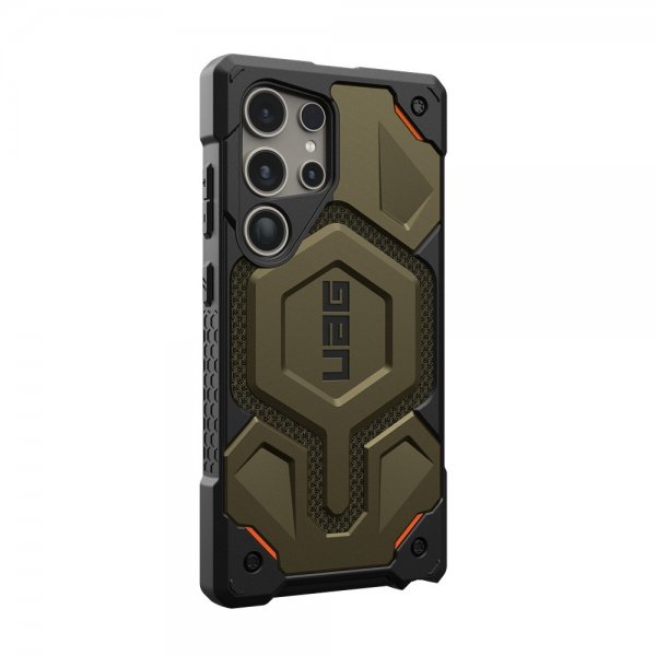 Urban Armor Gear (UAG) Samsung Galaxy S24 Ultra Cover Monarch Pro MagSafe Element Green
