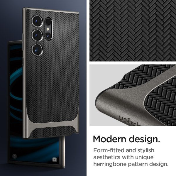 Spigen Samsung Galaxy S24 Ultra Cover Neo Hybrid Gunmetal
