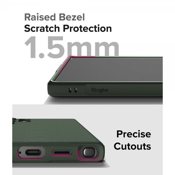 Ringke Samsung Galaxy S24 Ultra Cover Onyx Dark Green