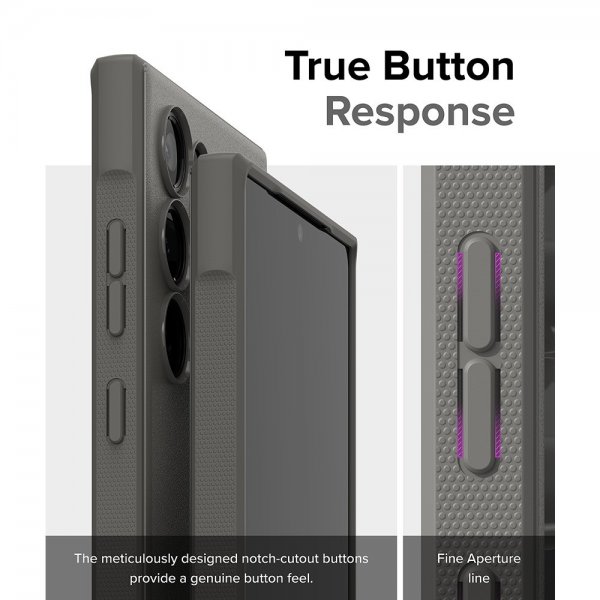 Ringke Samsung Galaxy S24 Ultra Cover Onyx Grå