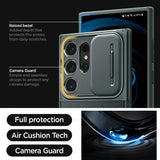 Spigen Samsung Galaxy S24 Ultra Cover Optik Armor Abyss Green